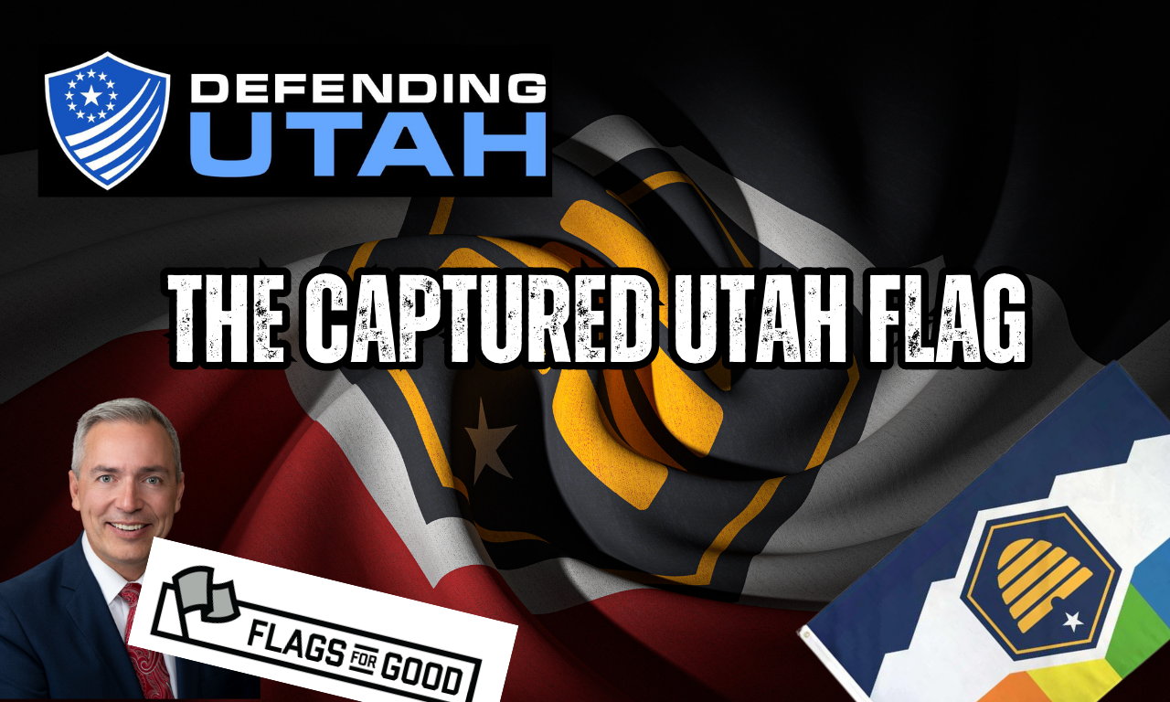 Captured Utah Flag