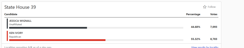 Utah 2024 House District 9 - Election Results Screenshot