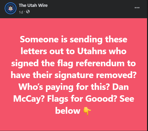 Utah Wire Utah Flag